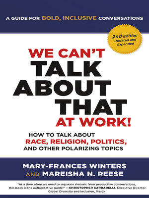 cover image of We Can't Talk about That at Work!